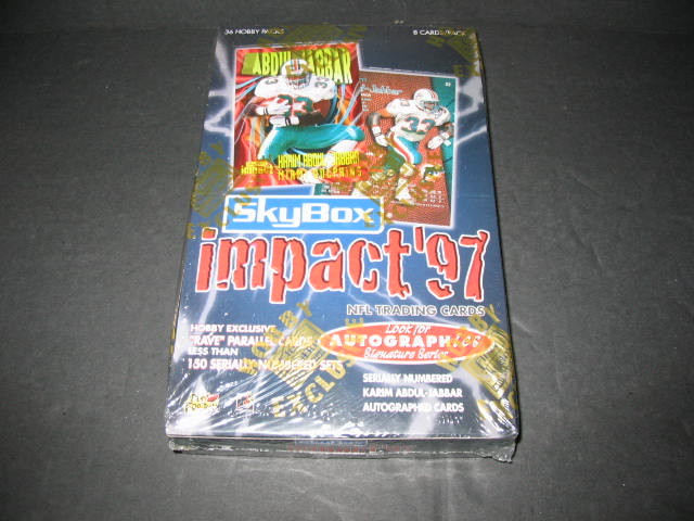 1997 Skybox Impact Football Box (Hobby)