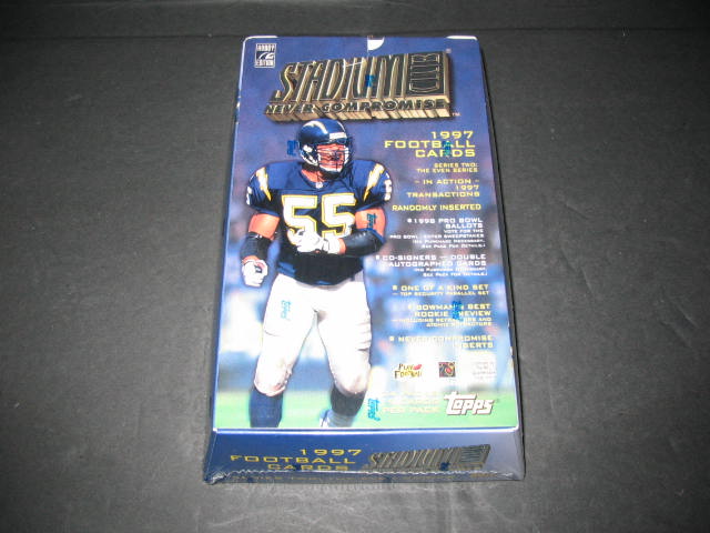 1997 Topps Stadium Club Football Series 2 Box (Hobby)