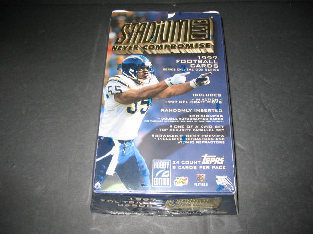 1997 Topps Stadium Club Football Series 1 Box (Hobby)