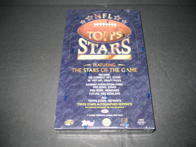 1997 Topps Stars Football Box (HTA)