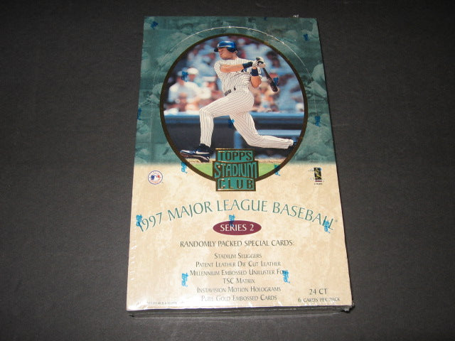 1997 Topps Stadium Club Baseball Series 2 Box (Retail) (24/6)