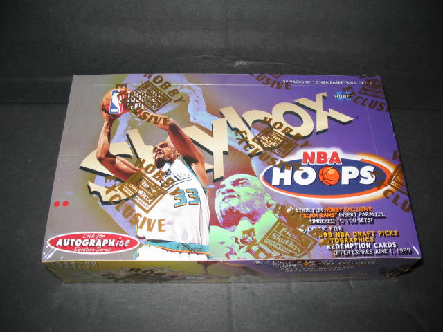 1998/99 Skybox Hoops Basketball Series 1 Box (Hobby)