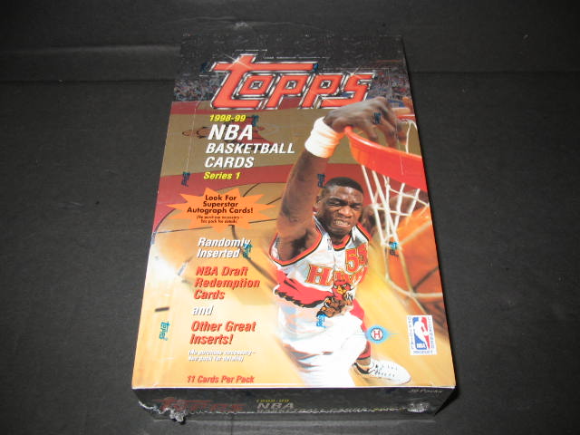 1998/99 Topps Basketball Series 1 Box (Hobby)