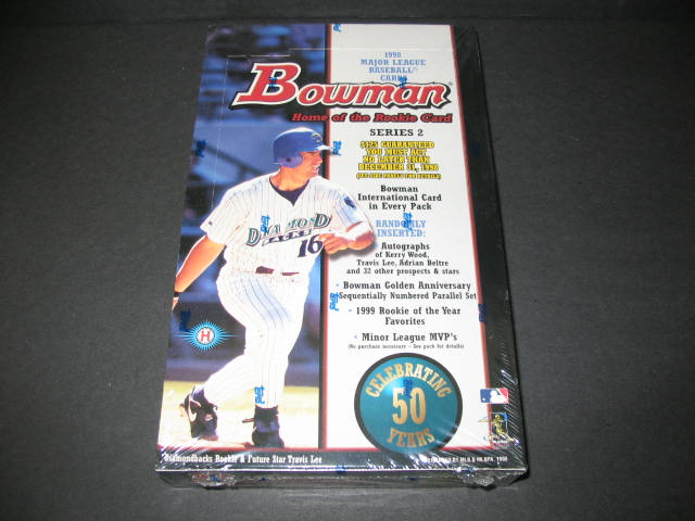 1998 Bowman Baseball Series 2 Box (Hobby)