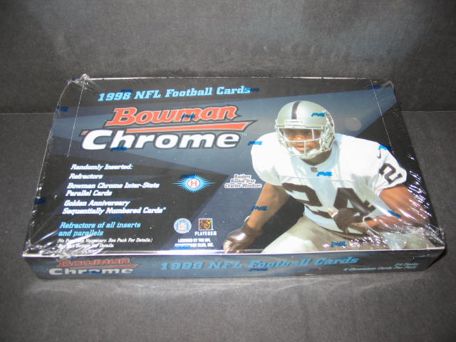 1998 Bowman Chrome Football Box (Hobby)