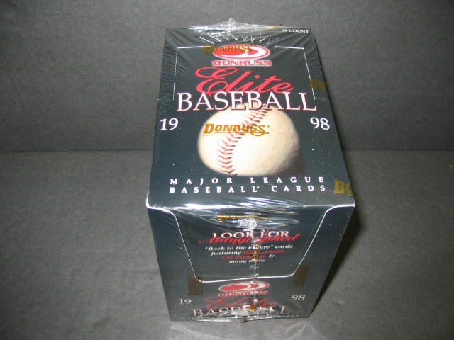 1998 Donruss Elite Baseball Box (Hobby)