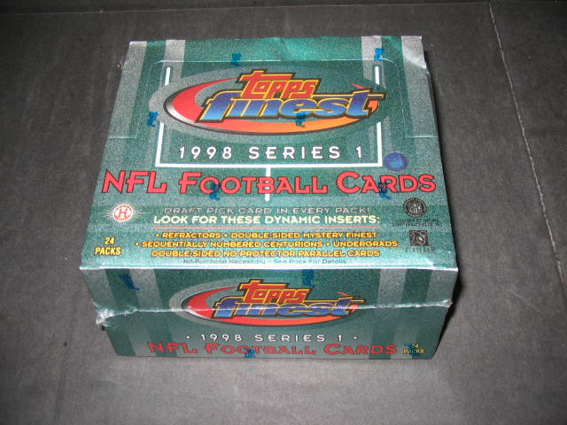 1998 Topps Finest Football Series 1 Box (Hobby)