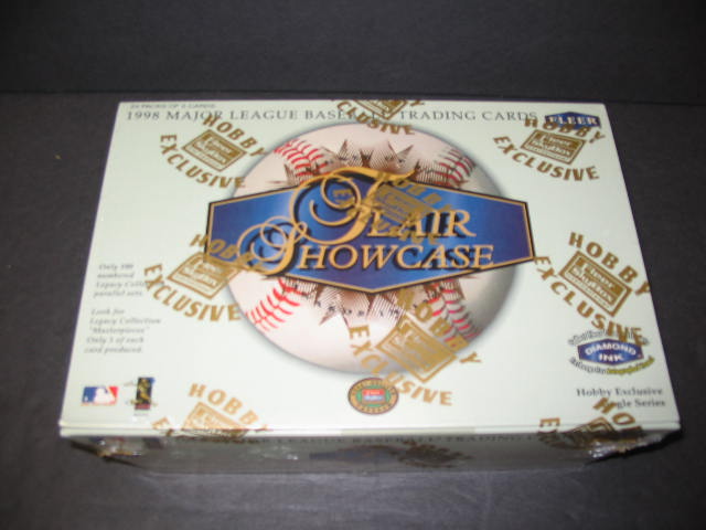 1998 Fleer Flair Showcase Baseball Box (Hobby)
