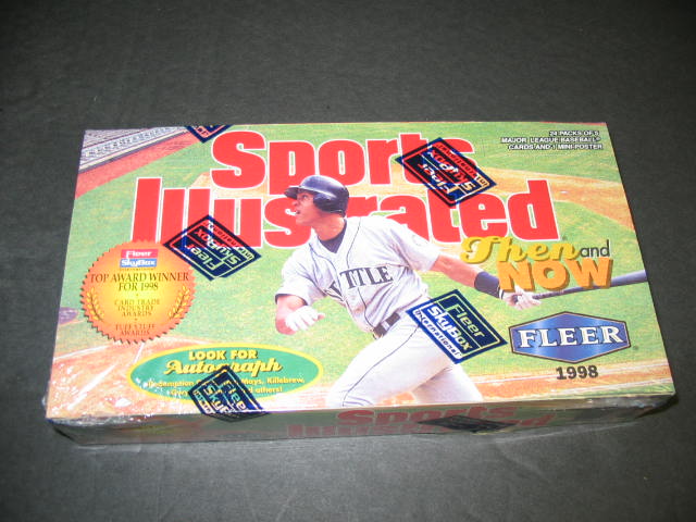1998 Fleer Sports Illustrated Baseball Then & Now Box