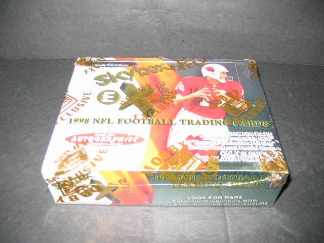 1998 Fleer Skybox E-X 2001 Football Box (Hobby)