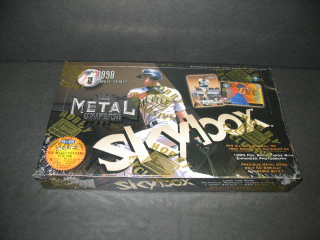 1998 Skybox Metal Universe Baseball Box (Hobby)