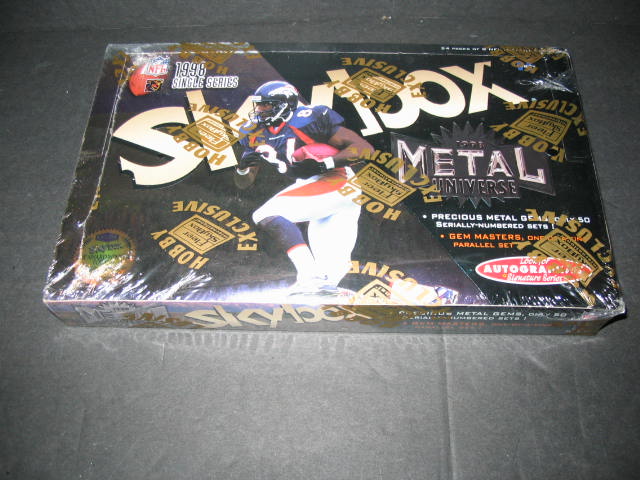 1998 Fleer Skybox Metal Universe Football Box (Hobby)
