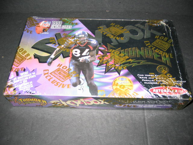 1998 Skybox Thunder Football Box (Hobby)