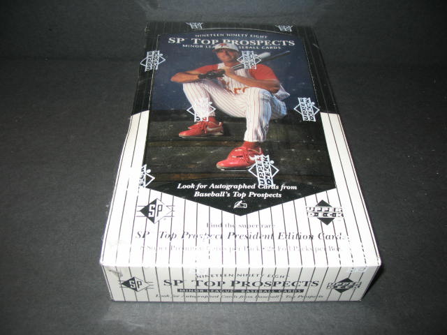 1998 Upper Deck SP Baseball Top Prospects Box