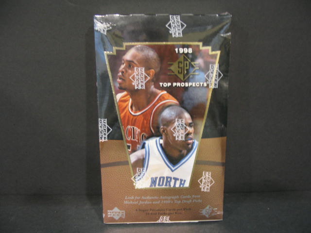 1998 Upper Deck SP Basketball Top Prospects Box