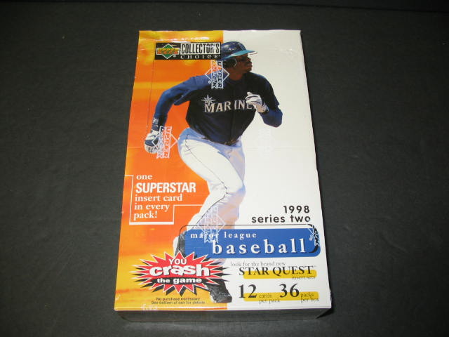 1998 Upper Deck Collector's Choice Baseball Series 2 Box (36/12)