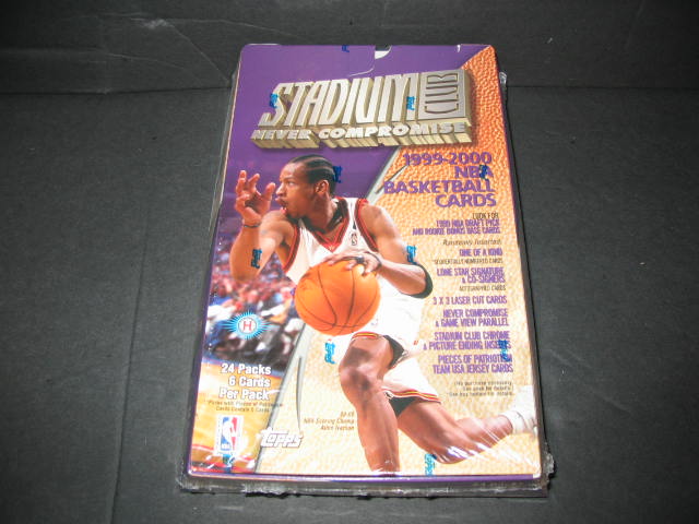 1999/00 Topps Stadium Club Basketball Box (Hobby)