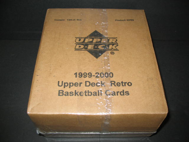 1999/00 Upper Deck Retro Basketball Lunch Box (Hobby)