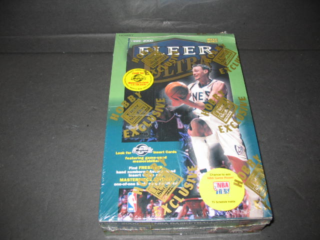 1999/00 Fleer Ultra Basketball Box (Hobby)