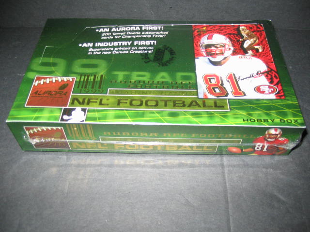 1999 Pacific Aurora Football Box (Hobby)