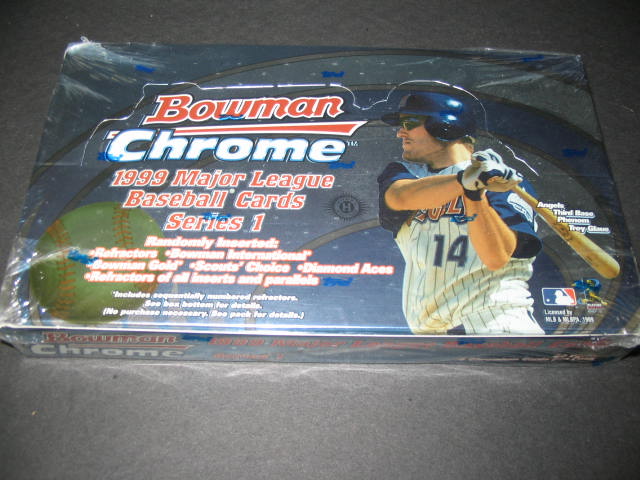 1999 Bowman Chrome Baseball Series 1 Box (Hobby)