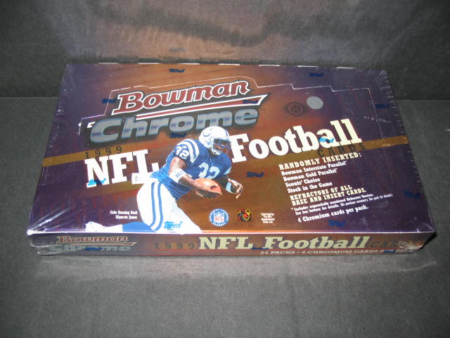 1999 Bowman Chrome Football Box (Hobby)