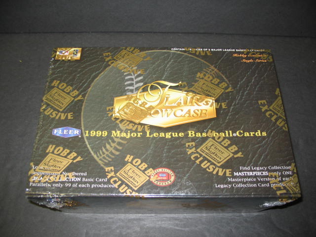 1999 Fleer Flair Showcase Baseball Box (Hobby)