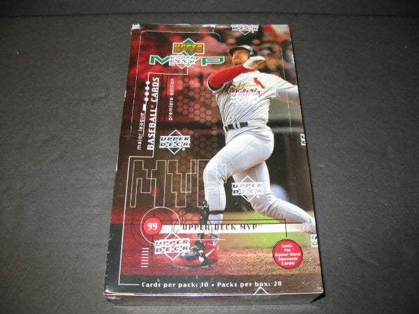 1999 Upper Deck MVP Baseball Box (Hobby) (28/10) – Baseball Card