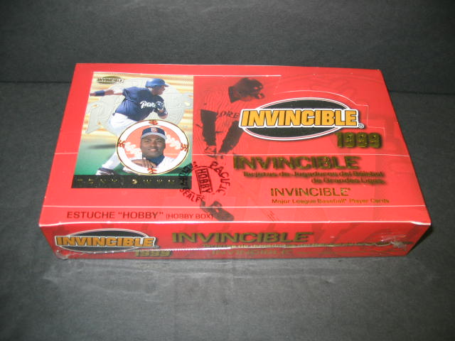 1999 Pacific Invincible Baseball Box (Hobby)