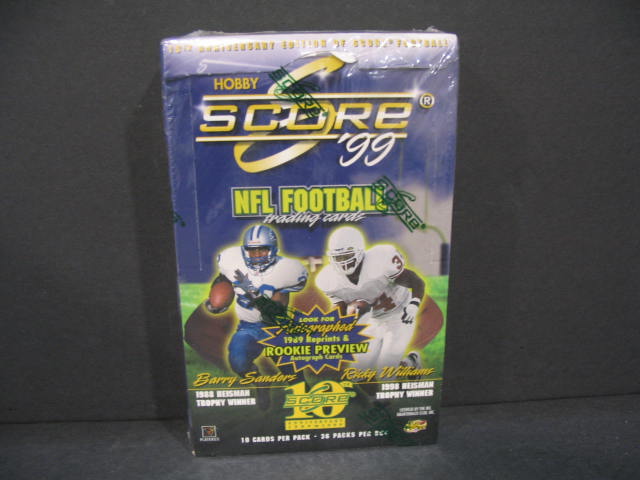 1999 Score Football Box (Hobby)