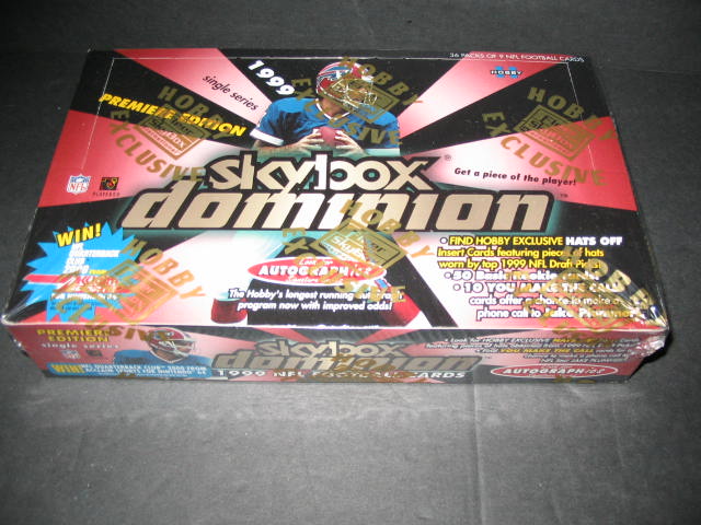 1999 Skybox Dominion Football Box (Hobby)