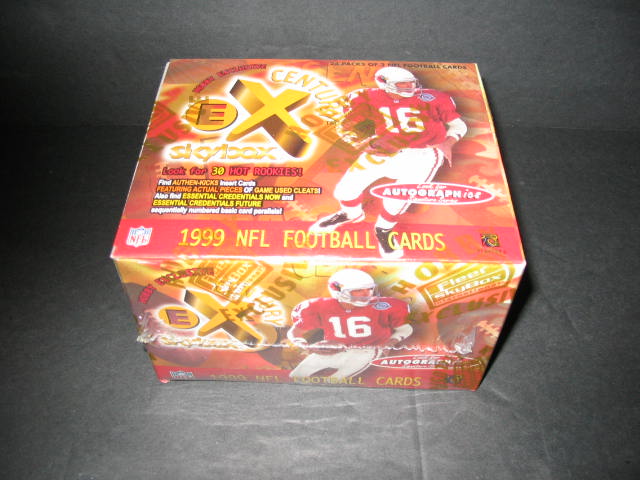 1999 Fleer Skybox E X Century Football Box (Hobby)