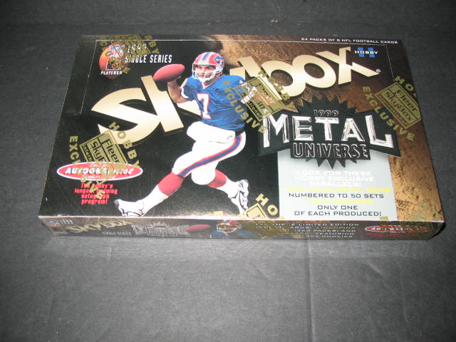 1999 Fleer Skybox Metal Football Box (Hobby)