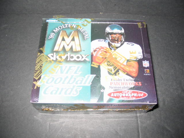 1999 Fleer Skybox Molten Metal Football Box (Hobby)