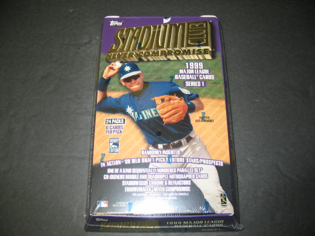 1999 Topps Stadium Club Baseball Series 1 Box (Hobby)