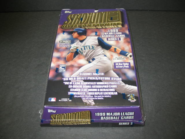1999 Topps Stadium Club Baseball Series 2 Box (Hobby)