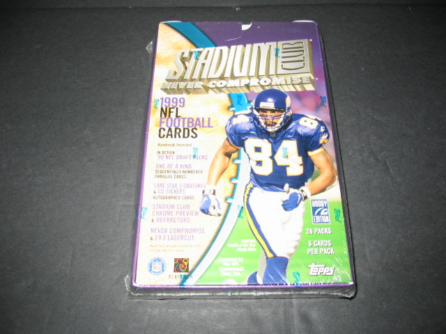 1999 Topps Stadium Club Football Box (Hobby)