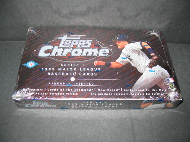 1999 Topps Chrome Baseball Series 1 Box (Hobby)