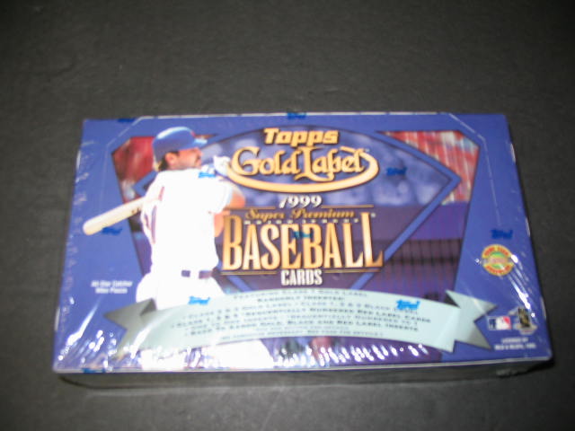 1999 Topps Gold Label Baseball Box (HTA)