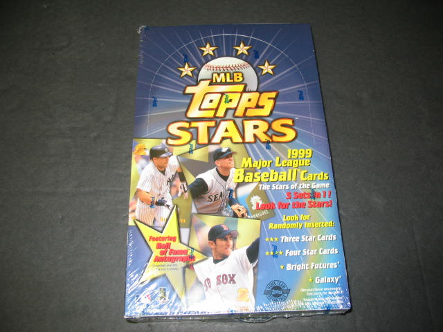 1999 Topps Stars Baseball Box (HTA)