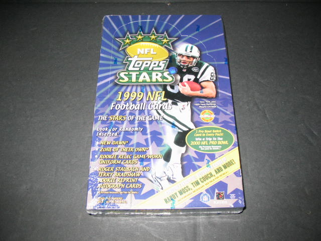 1999 Topps Stars Football Box (HTA)