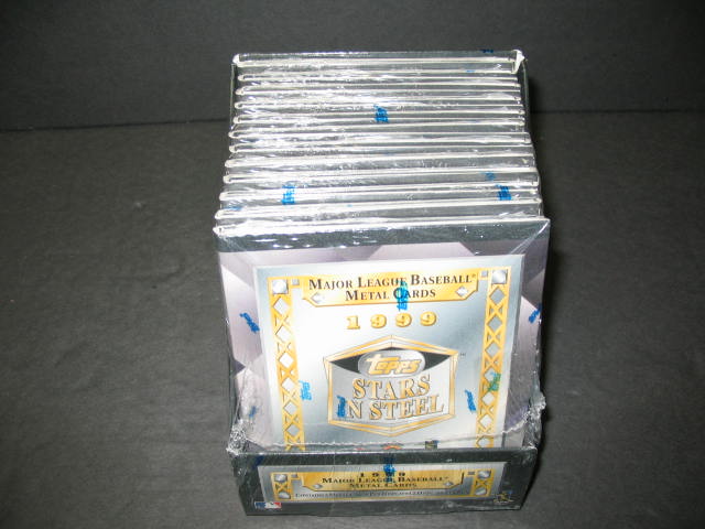 1999 Topps Stars 'N Steel Baseball Box