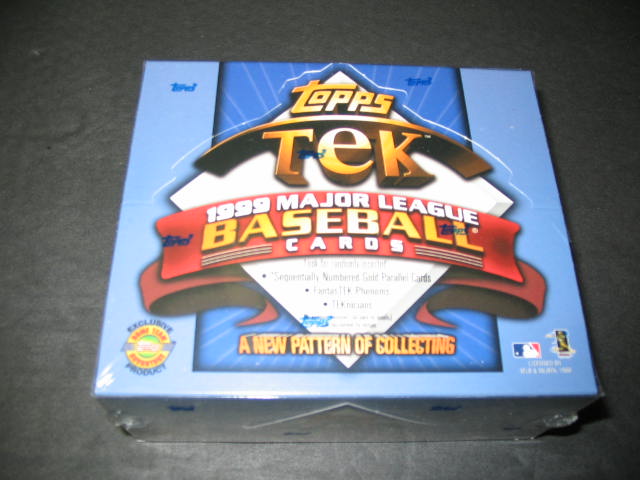 1999 Topps Tek Baseball Box (HTA)