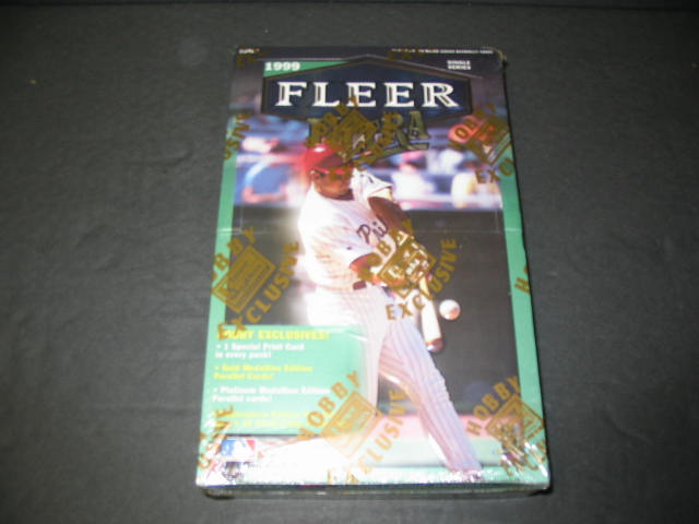1999 Fleer Ultra Baseball Box (Hobby)
