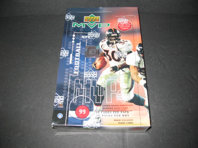 1999 Upper Deck MVP Football Box (Hobby)