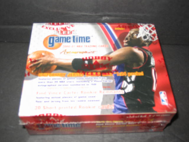 2000/01 Fleer Game Time Basketball Box (Hobby)