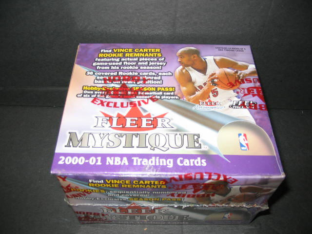 2000/01 Fleer Mystique Basketball Box (Hobby)