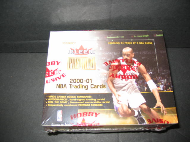 2000/01 Fleer Premium Basketball Box (Hobby)