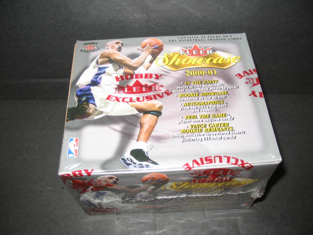 2000/01 Fleer Showcase Basketball Box (Hobby)