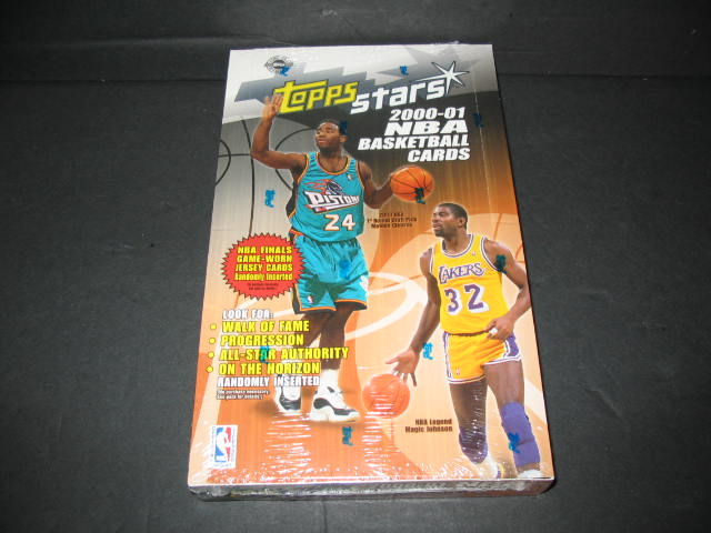 2000/01 Topps Stars Basketball Box (HTA)